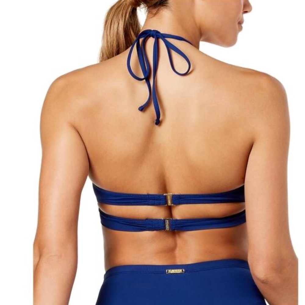 New Ralph Lauren Stone Accent Bikini Top 16 - Picture 2 of 7